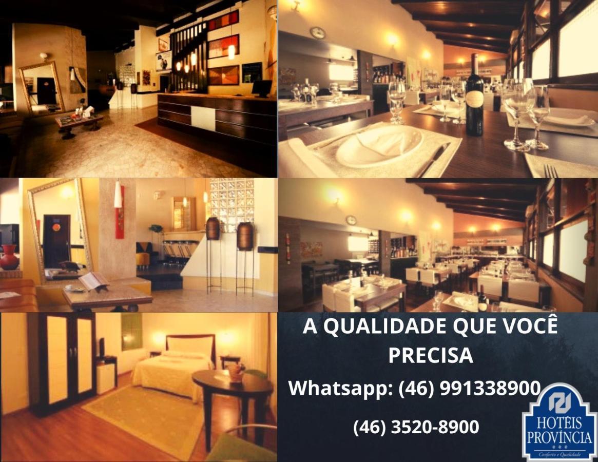 Hotel Provincia Flex Francisco Beltrao Bagian luar foto